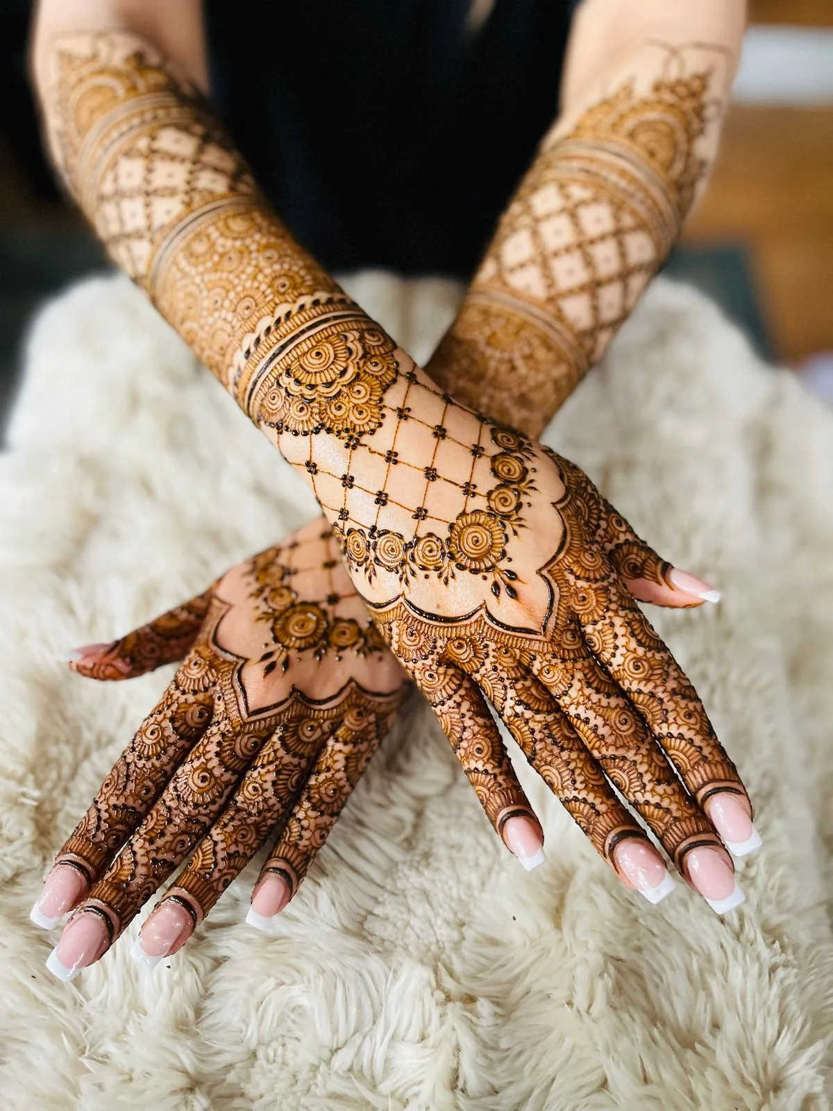 Bridal henna design 1 of 19