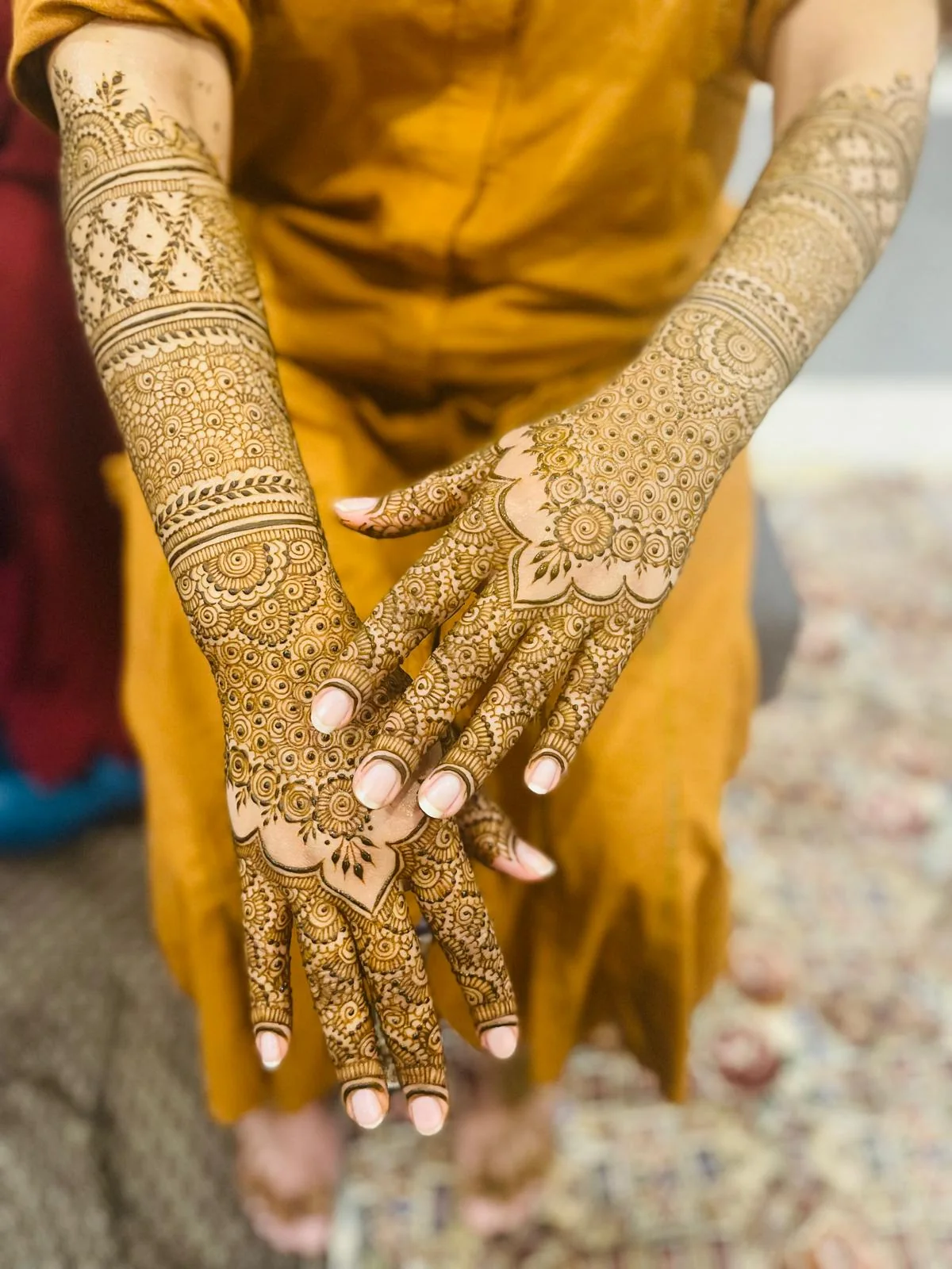 Bridal henna design 2 of 19