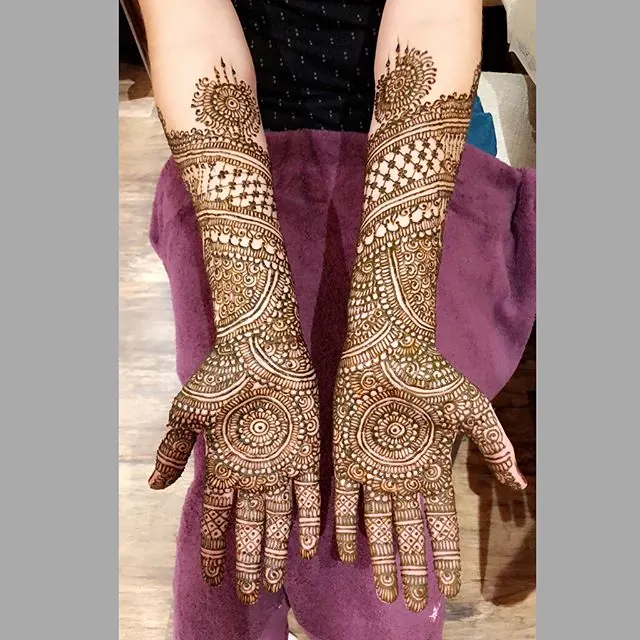 Get in touch for bridal henna