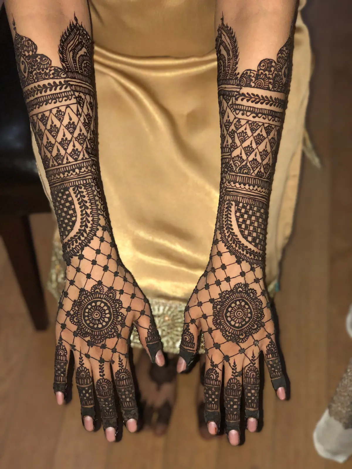 Bridal mehndi design