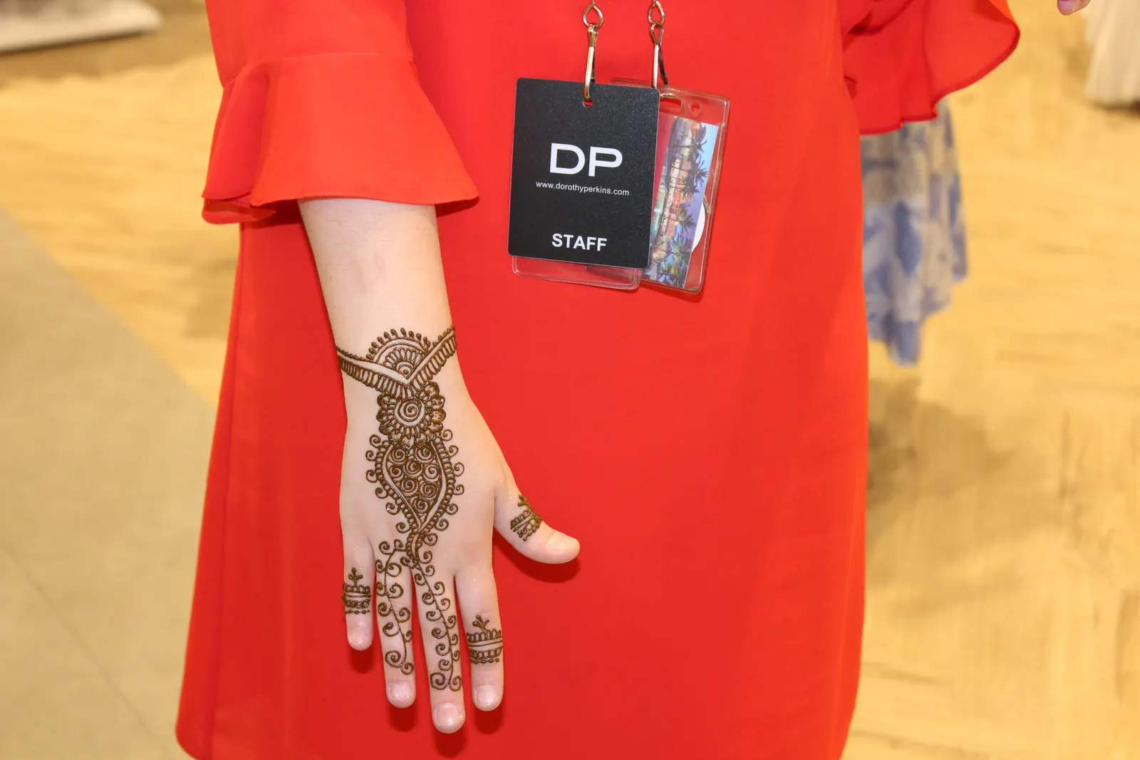 Mehndi event setup
