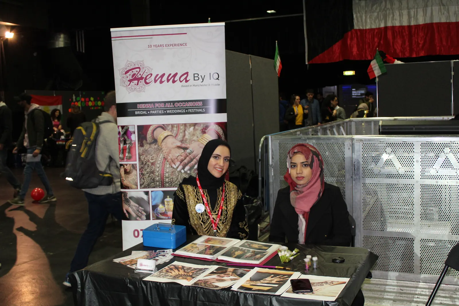 Student henna event