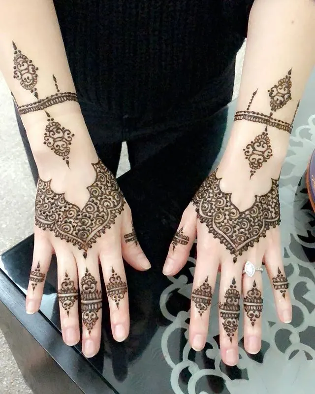 Bridesmaid henna