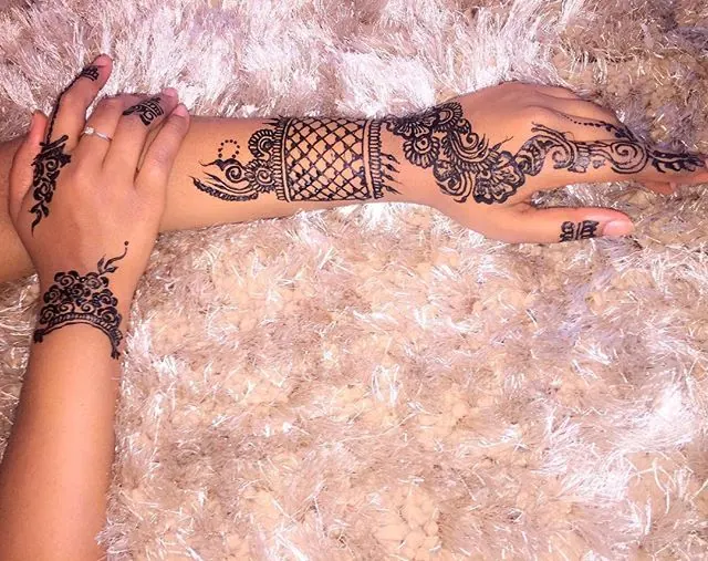 Eid client henna design 3